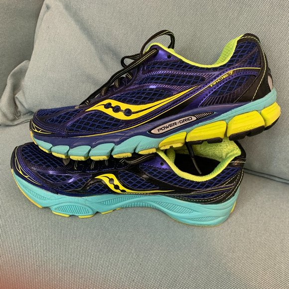 Gently Worn Saucony Ride 7 Running Shoes - Picture 5 of 10